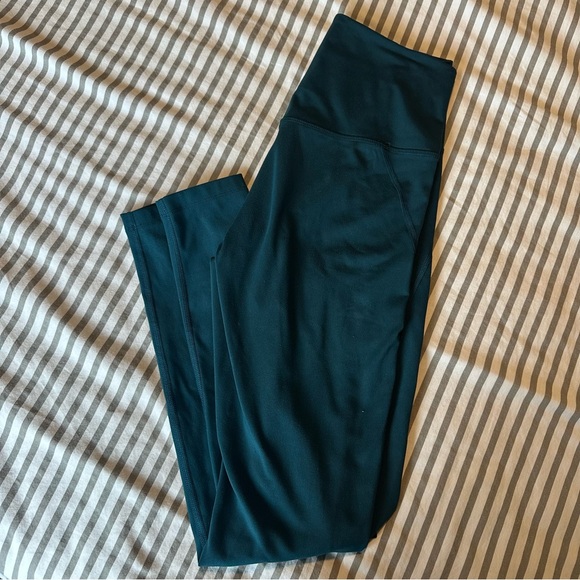 girlfriend collective Pants - <SOLD> Girlfriend Collective Deep Teal Leggings